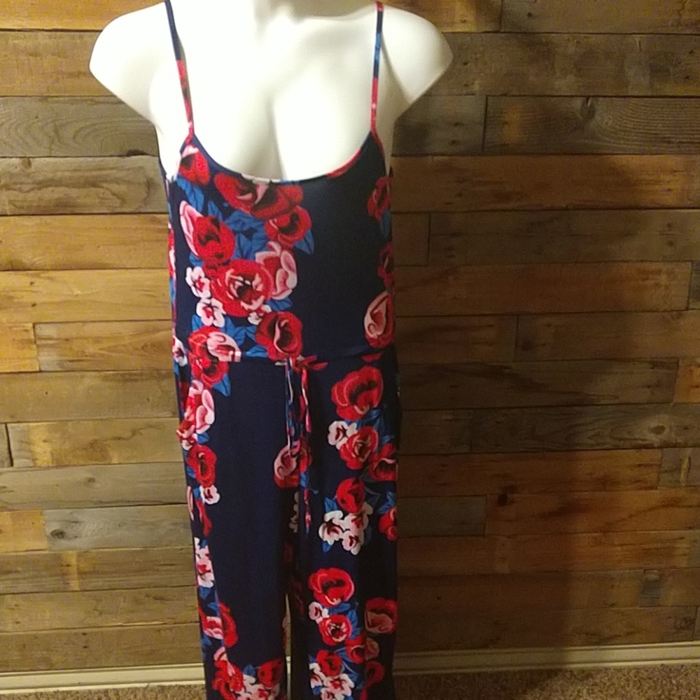 Floral Pant Romper